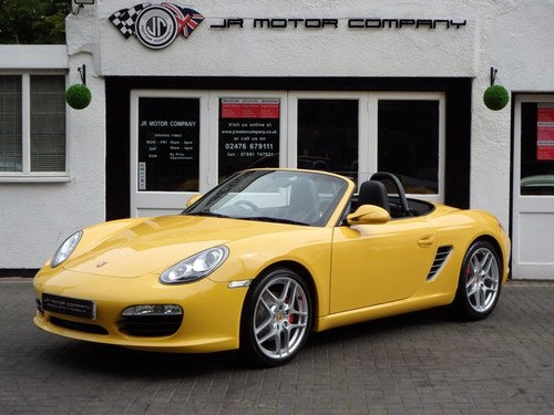 2010 Boxster 3.4 S Manual Rare Speed Yellow 37000 Miles Stunning! SOLD