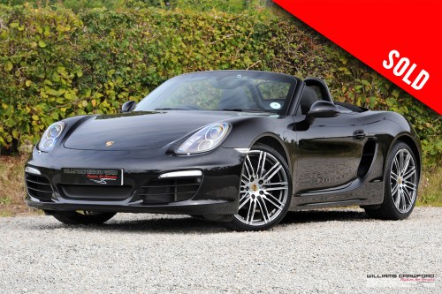 2015 (2016 MY) Porsche 981 Boxster 'Black Edition' PDK VERKAUFT