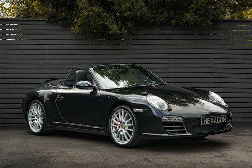 2009 PORSCHE 911 (997) CARRERA 4S PDK CABRIOLET WITH FACTORY HARD SOLD