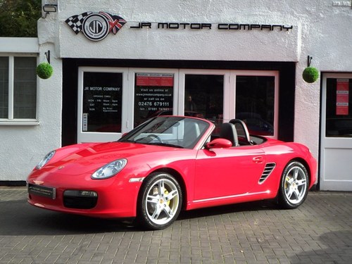 2008 Boxster 2.7 Manual Guards Red Huge rare Spec 44000 Miles! SOLD