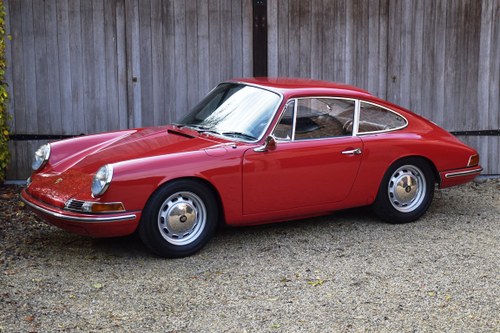 1968 Porsche 912. Polo Red. 5-speed gearbox (LHD) For Sale