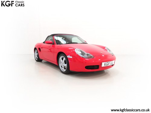 2002 A Stunning Porsche Boxster 986 Manual with Only 40,100 Miles VENDUTO