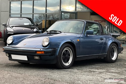 1989 Porsche 911 Carrera 3.2 Sport G50 manual Targa VERKAUFT