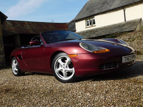 1999 Porsche 986 Boxster 2.5 - 94k, rare colour, good history For Sale
