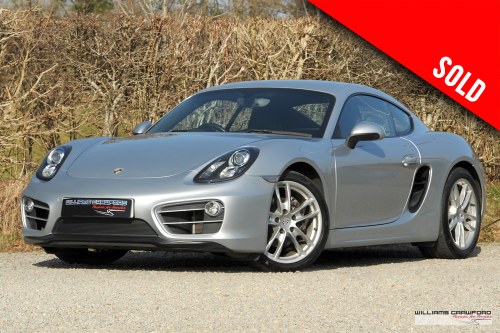 2013 (2014 MY) Porsche 981 Cayman PDK SOLD