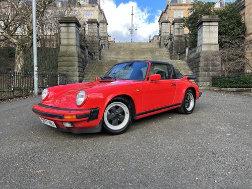 1986 PORSCHE 911 CARRERA TARGA 3.2 MANUAL For Sale