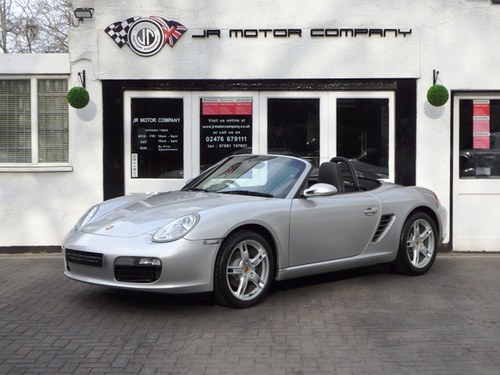 2008 Boxster 2.7 Manual Arctic Silver Huge spec only 44000 Miles! SOLD