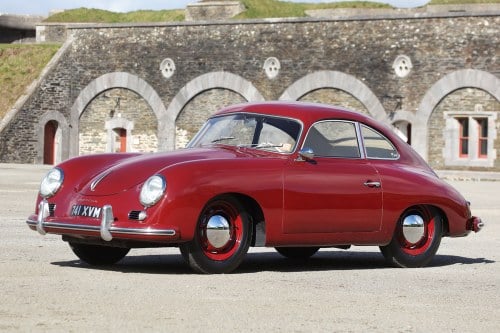1954 Porsche 356 Pre A 'Bent Screen' LHD coupe by Reutter For Sale