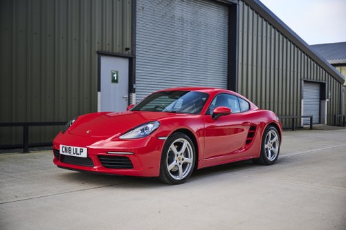 2018 Porsche 718 Cayman - Just 4,685 miles. For Sale