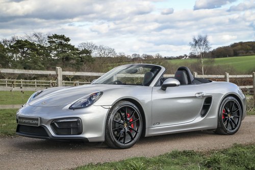 2016 Porsche 981 Boxster GTS 3.4 Flat-6 GT Silver As New with PPF For Sale