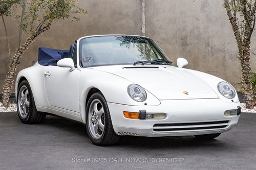 1995 Porsche 993 Carrera Cabriolet En Venta