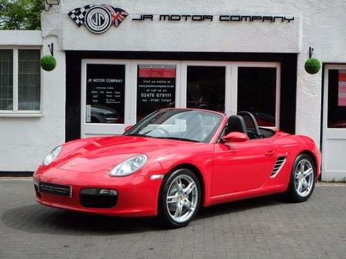 2006 Boxster 2.7 Guards Red Huge Spec only 41000 Miles! SOLD