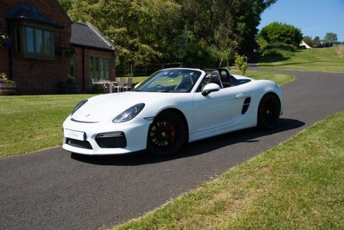 2016 Boxster Spyder 3.8 For Sale