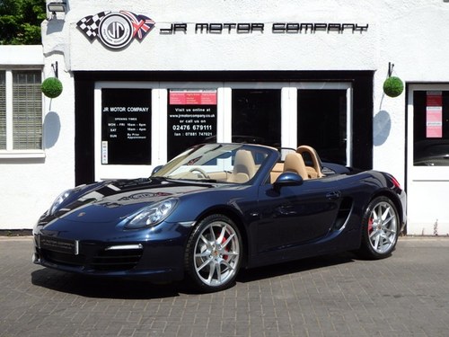 2012 Boxster 981 3.4 S Manual Stunning rare colour combination! SOLD
