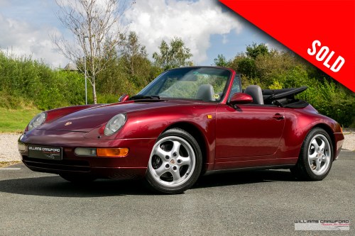 1996 Porsche 993 (911) Carrera 2 manual cabriolet VENDIDO