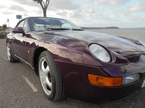 1993 Porsche 968 Cabriolet 53008 miles (car in use) 6 Speed