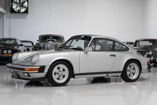 1989 PORSCHE 911 CARRERA 25th ANNIVERSARY SPECIAL EDITION CO SOLD