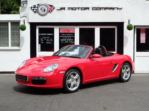 2008 Boxster 2.7 Manual Guards Red Huge spec only 46000 Miles SOLD