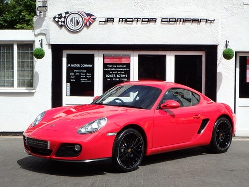 2009 Cayman 2.9 Guards Red Huge spec only 39000 Miles! SOLD