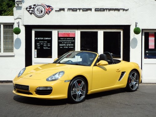 2010 Boxster 3.4 S Manual Rare Speed Yellow Huge Spec! SOLD