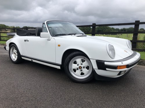 1989 Porsche Carrera Cabrio Sport