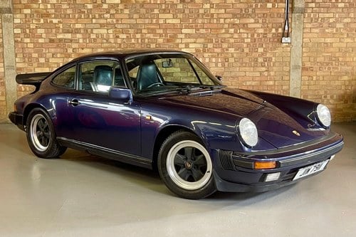 1986 Porsche 911 Carrera 3.2, rebuilt engine, Prussian Blue SOLD