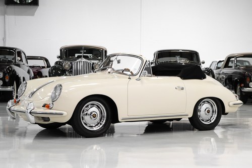 1963 PORSCHE 356 B 1600 SUPER 90 CABRIOLET VERKAUFT