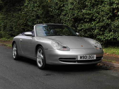 2000 Porsche 911 996 Carrera 4 Cabriolet - only 23,000 miles SOLD