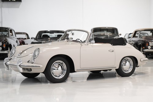 1961 PORSCHE 356 B 1600 T5 CABRIOLET (FORMERLY OWNED BY DAVI SOLD
