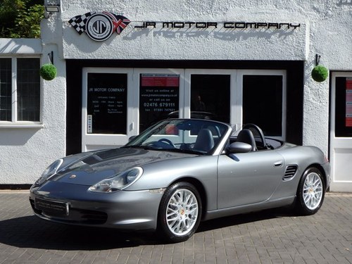 2002 Boxster 2.7 Manual Seal Grey Huge Spec only 67000 miles! SOLD