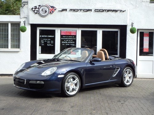 2005 Boxster 2.7 Midnight Blue Huge rare spec 45000 Miles! SOLD