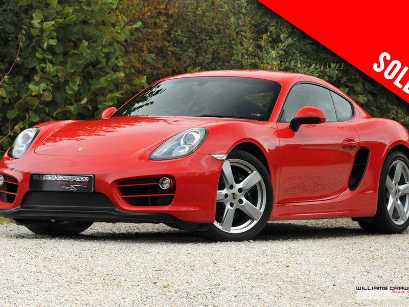 (2014 MY) Porsche 981 Cayman manual