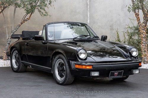 1983 Porsche 911SC Cabriolet In vendita