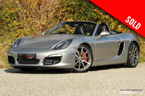 2013 Porsche 981 Boxster S PDK SOLD