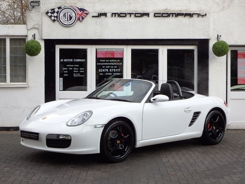 2007 Boxster 2.7 Manual Carrara White unique car only 32000 Miles SOLD