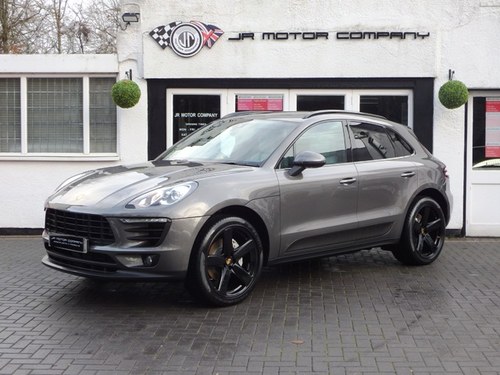 2015 Macan 3.0 TD Agate Grey rare Agate/Pebble Grey leather! SOLD