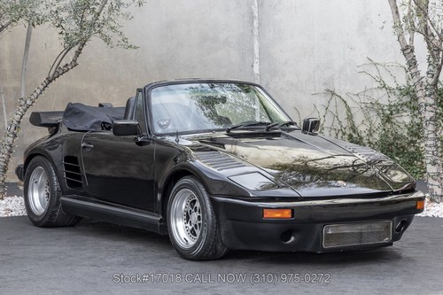 1985 Porsche Carrera Cabriolet with a Steel Slant Nose Conve For Sale