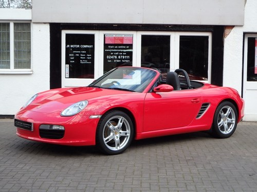 2008 Boxster 2.7 Manual Guards Red Huge Spec only 39000 Miles! SOLD