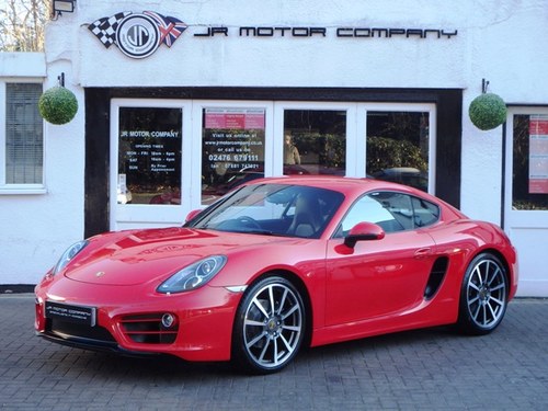 2013 Cayman 981 2.7 PDK Guards Red Huge Spec only 41000 Miles! SOLD