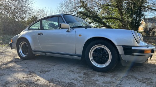 1982 Porsche 911SC coupe. RHD UK car.