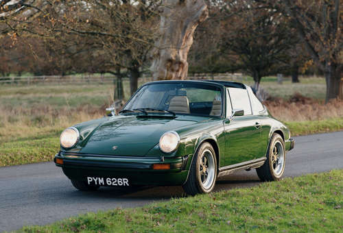 1977 Porsche 911 Targa Tesla Electric Conversion.