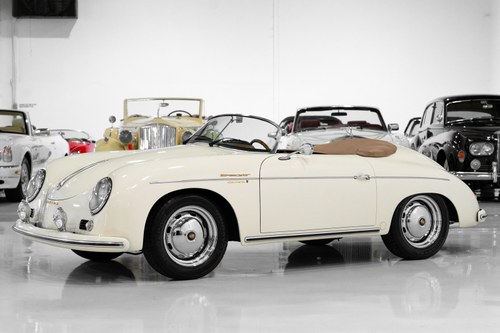 1957 PORSCHE 356 SPEEDSTER RECREATION BY VINTAGE SPEEDSTERS SOLD