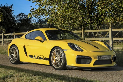 2016 Porsche Cayman GT4 Clubsport 981 with Every Factory Option In vendita