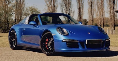 2015 Porsche 911 GTS MANUAL,Porsche Warranty,Sapphire Blue