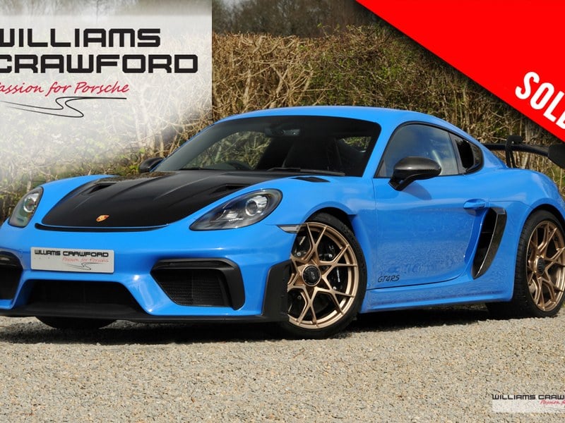 (2023 MY) Porsche 718 Cayman GT4 RS PCCB/Weissach