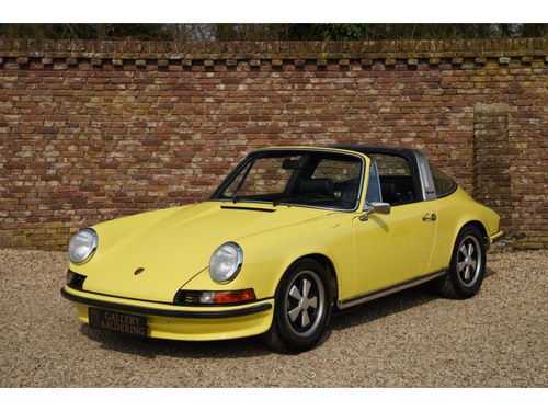 1973 Porsche 911 2.4 S Targa Offered with a 'Porsche Geburtsurkun Kaufen Bei