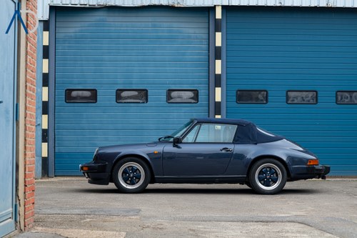 1984 Porsche 911 3.2 Carrera Cabriolet | Prussian Blue SOLD