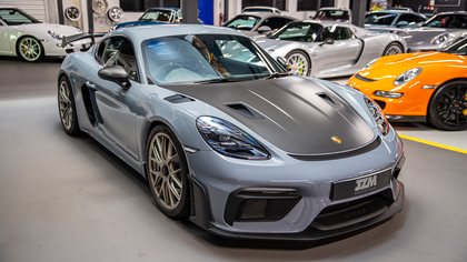 718 GT4 RS Weissach Package, Supplied With Mag Wheels