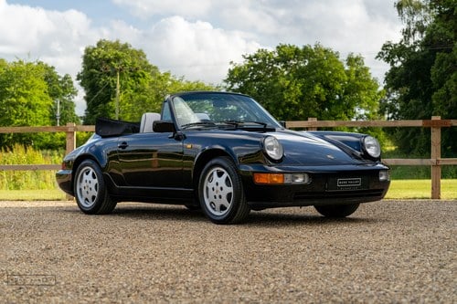 1991 Porsche 911 (964) Carrera 4 Cabriolet VERKOCHT