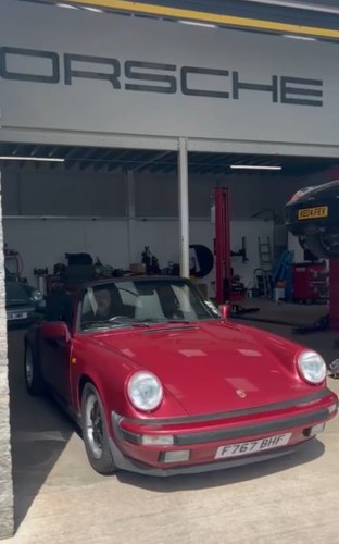 1988 Porsche 911 Series G Carrera